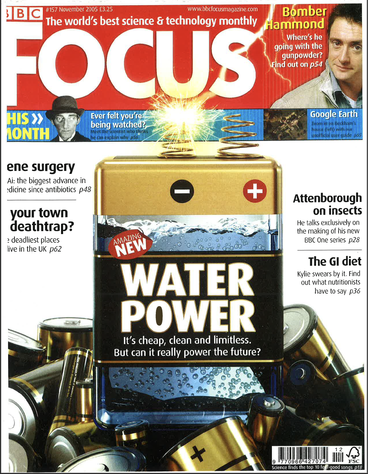 BBC Focus cover, Water Power